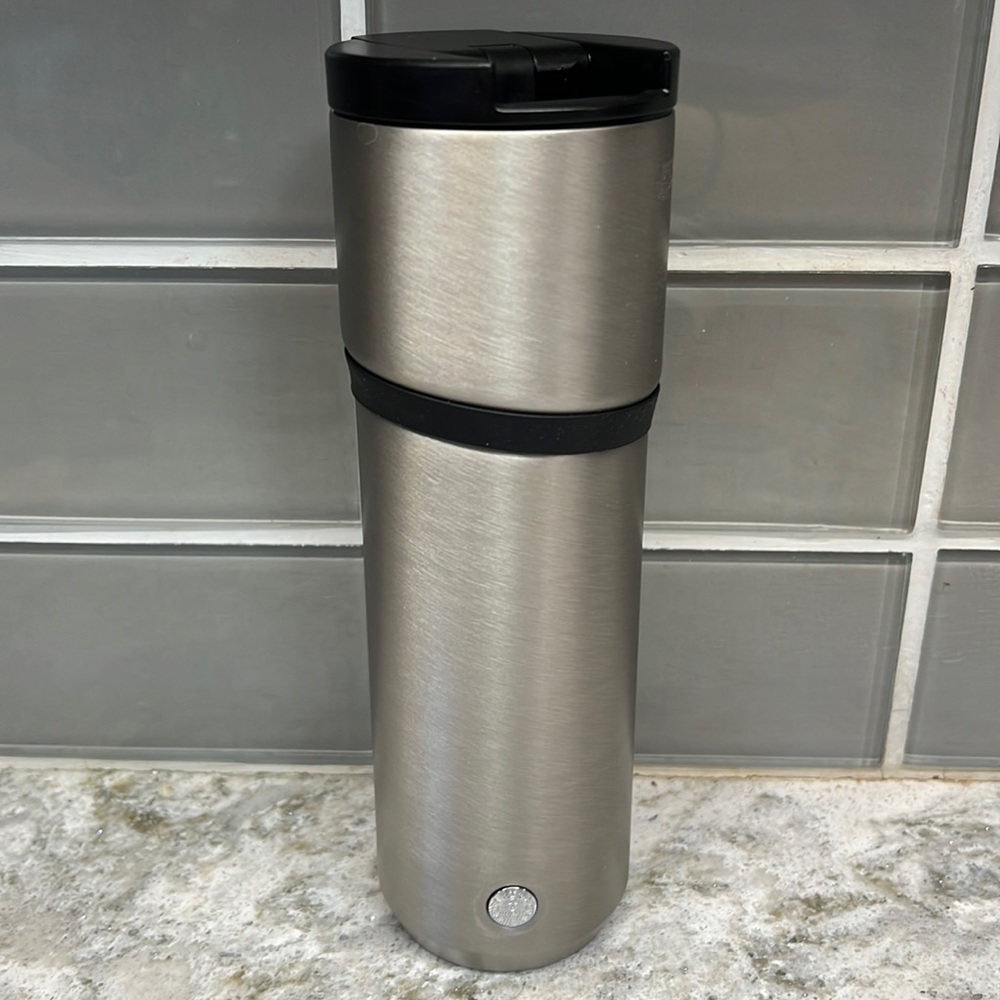 Starbucks stainless steel 16oz travel mug. Never used.